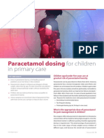 Paracetamol dosing for children in primary care: Key risks and safe practices