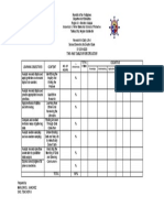 Research I 4th Quarter Exam TOS