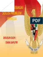 Pancasila Solusi Problema Bangsa