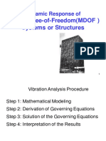Dynamic Response Of: Multi-Degree-of-Freedom (MDOF) Systems or Structures