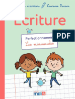 MDI - CP CE1 - Écriture - Perfectionnement - Les Minuscules (SPECIMEN)