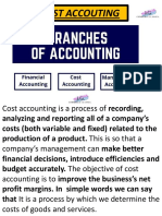 COST ACCOUNTING: TRACK AND ANALYZE BUSINESS COSTS