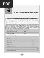 Chapter 4 Target Cost Life Cycle Nov 2020