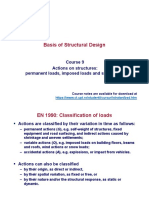 Loads on Structures: Permanent, Imposed and Snow Loads