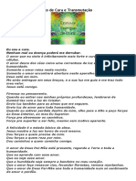 Oração Com o Propósito de Cura e Transmutação