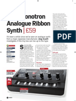 Korg Monotron Analogue Ribbon Synth