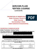 Reservoir-Fluid Properties Course: Lecture