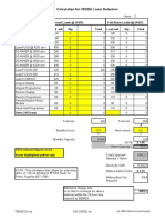 VESDA Laser Detector Battery Calculation Guide