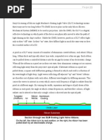 GRATING LIGHT VALVE DISPLAY TECHNOLOGY Report