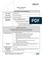 Lesson Plan Immunity and Diseases