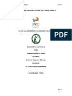 Trabajo Monografico Sobre Feminicidio para El Curso de Derecho Procesal Penal. Upagu