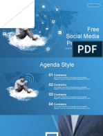 Modern Social Media Presentation Template