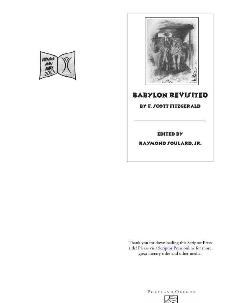 Babylon Revisited by F. Scott Fitzgerald PDF