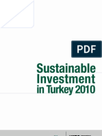 Sustainable Investment in Turkey 2010