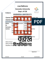 Varendra University Dept. of CSE: Course Title: Electronic Devices and Circuits Lab Course Code: CSE 224