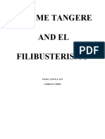 Noli Me Tangere and El Filibusterismo: Pajac, Love A. 1C3 Camille Cidro