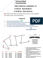 Examen Parcial Caminos I B