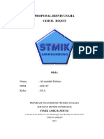 Proposal Bisnis Usaha Cimol Bojot