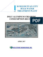 PolyAluminum Chloride Consumption Record (April 2017)