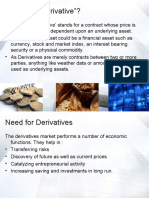 What Is A "Derivative"?