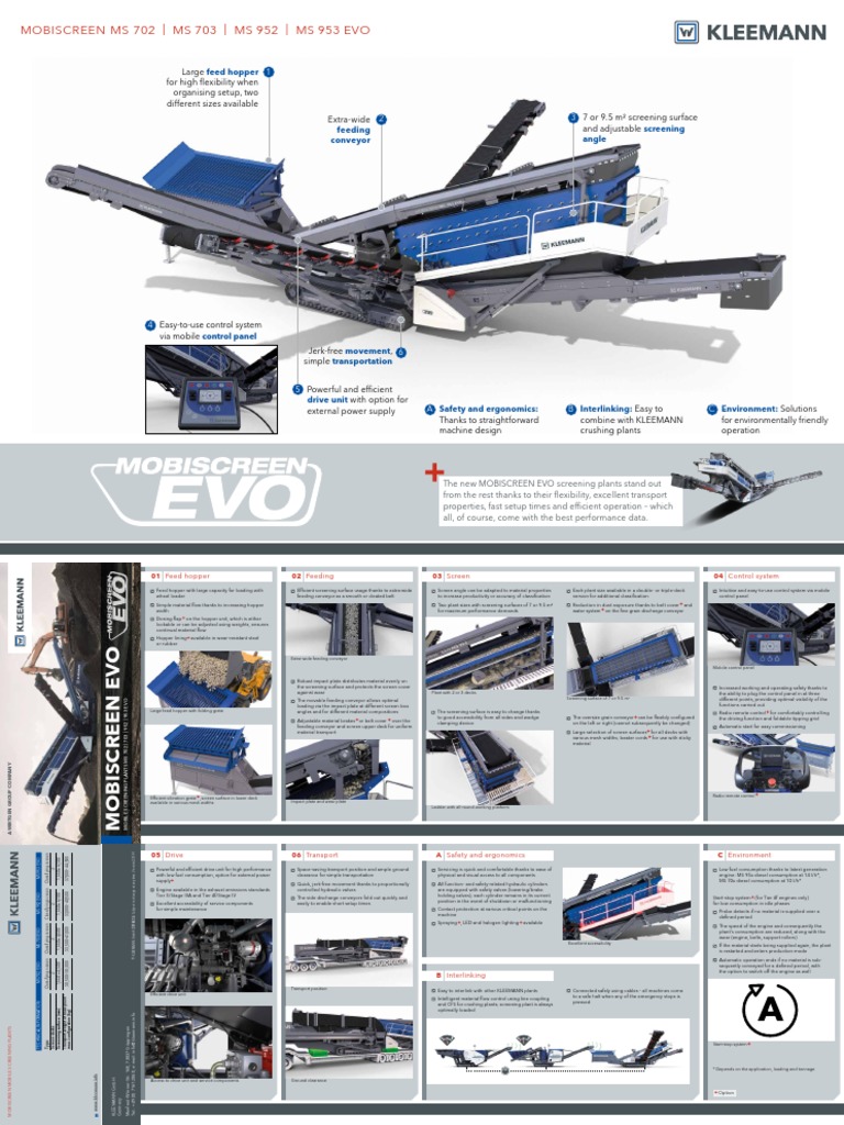 Mobiscreen Ms 702 - Ms 703 - Ms 952 - Ms 953 Evo: Feed Hopper | PDF ...