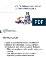 Conceptos de Farmacia Clinica y Atencion Farmaceutica