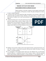 Theory of PN Junction Diode: Diffusion