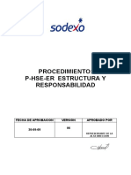 P-Hse-Er Estructura y Responsabilidad