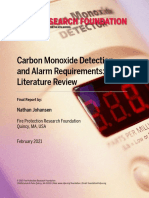 Rf Co Detection Alarm Requirements