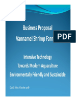 Business Proposal Vannamei Shrimp Farming