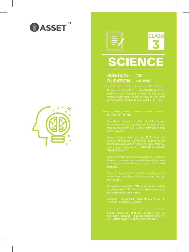 Class 3 Science Test Questions | PDF | Butterfly | Moon