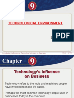 Technological Environment: Introduction To Business, Technology's Impact On Business Slide 1 of 43