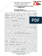 Contrato de Arrendamiento Alejandra Alimentos