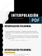 Interpolacion 2 de 2