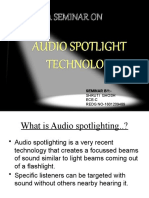 Audio Spotlighting by RBK