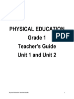 Physical Education Grade 1 Teacher's Guide Unit 1 and Unit 2