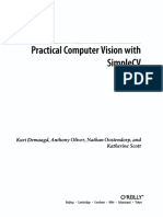 Practical Computer Vision With Simplecv: Kurtdemaagd, Anthony Oliver, Nathan Oostendorp, and Katherine Scott