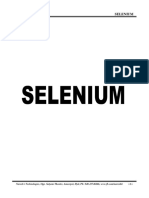 Selenium with Project Lab Checklist and Automation Process
