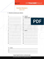 Atividades - Cardinal Numbers (Basic) Final