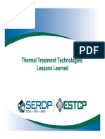 Short Course 3 Thermal Treatment Technologies - November 2011