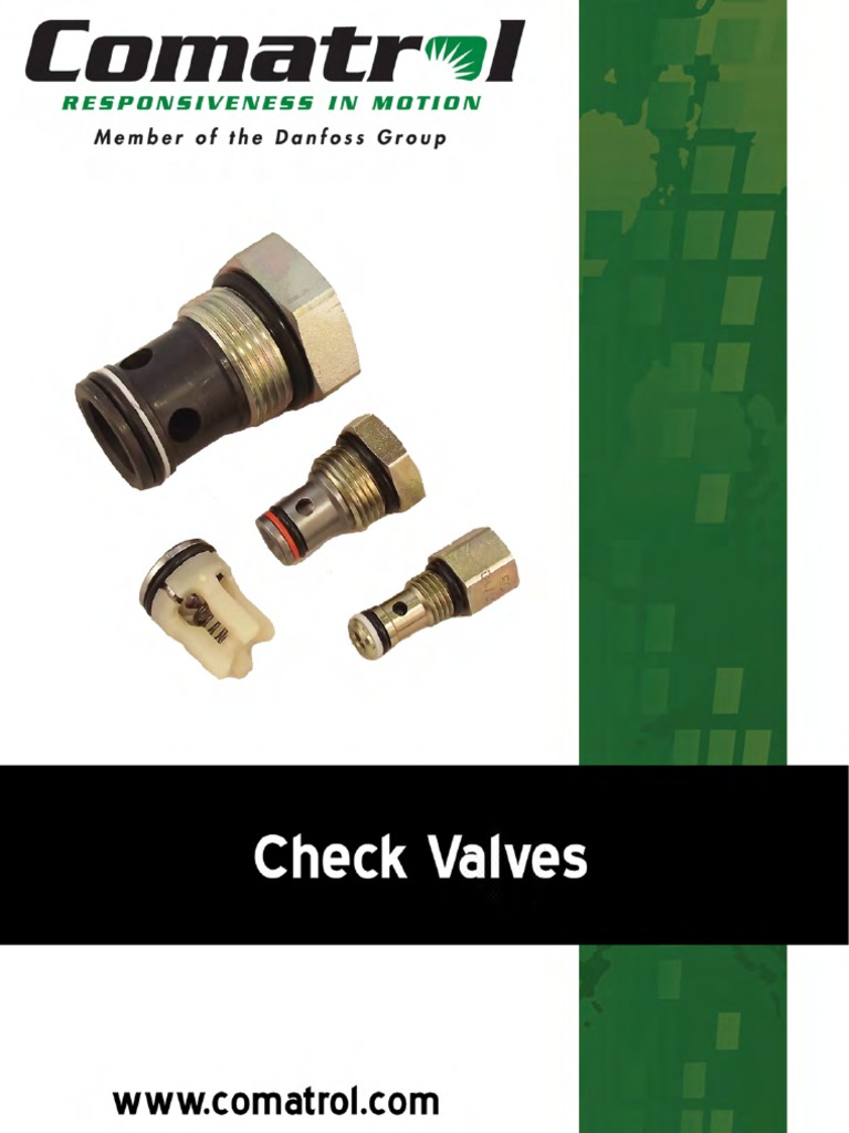 02CV Check Valves Catalog PDF Valve Hydraulics