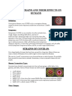 Covid-19 Strains and Their Effects On Humans COVID-19:: Definition