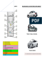 (PEUGEOT) Manual de Propietario Implantacion de Los Contactores Peugeot 206CC