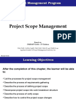 Chapter 3 - Project Scope Management