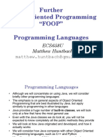 ECS658 U02 Programming Languages