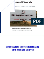 3-Introduction To System Thinking and Problem Analysis