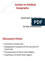 South Asia - An Overview