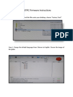 920TPC Firmware Instructions: Step 1: After You Extracted The Files Onto Your Desktop, Choose "Factory Tool."