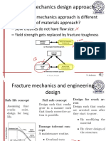 How Fracture Mechanics Approach Is Different That Strength of Materials Approach?