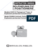 Instruction Manual: Electro-Pneumatic Valve Positioners